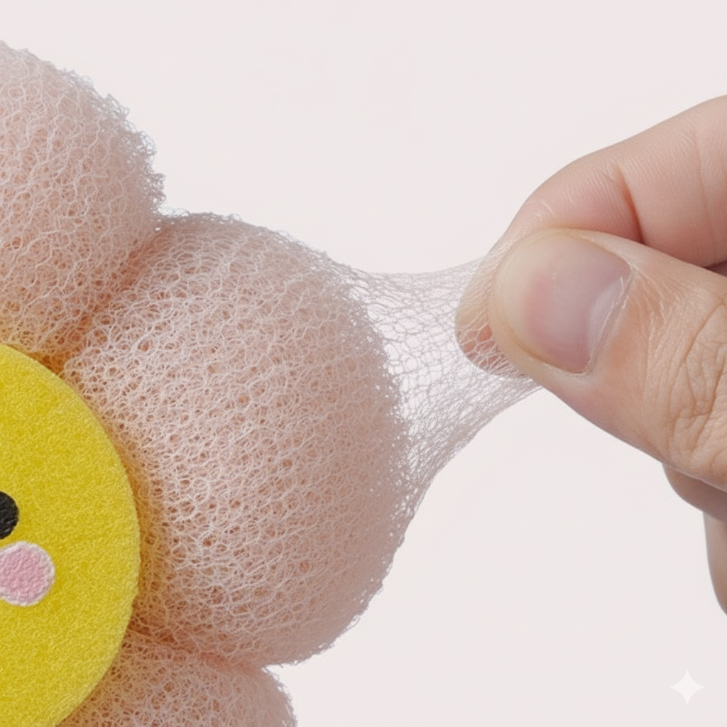 Flower Bath Sponge