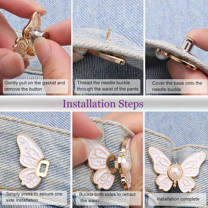 Detachable Butterfly Clips